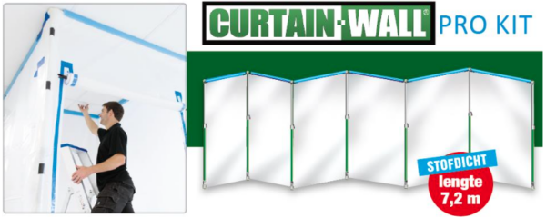 Curtain-Wall Pro Kit 7,2 meter