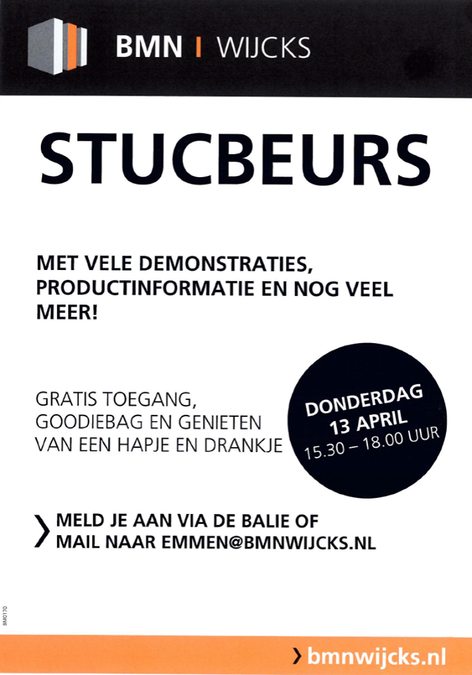 BMN Stucbeurs Emmen 2017