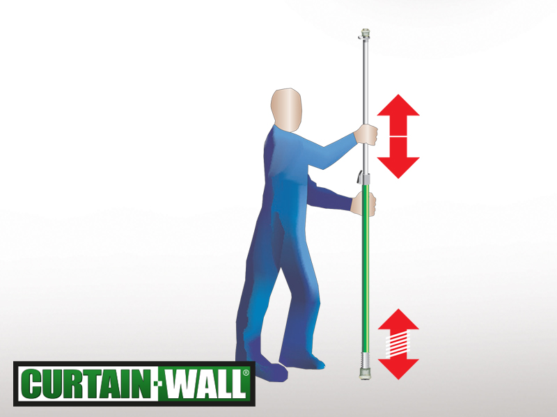 Curtain-Wall_telescopische_staander